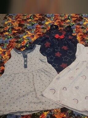 Bundle Of 3 Little Girls Summer Dress